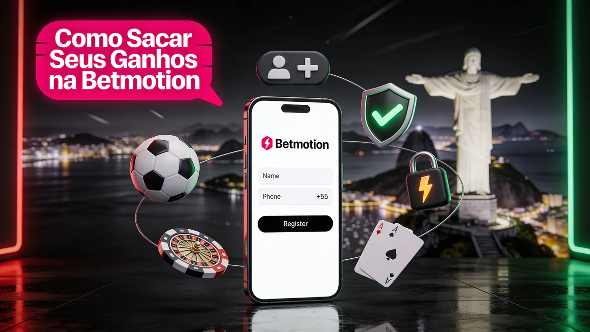 Como Sacar Seus Ganhos na Betmotion — betmotion no Brasil